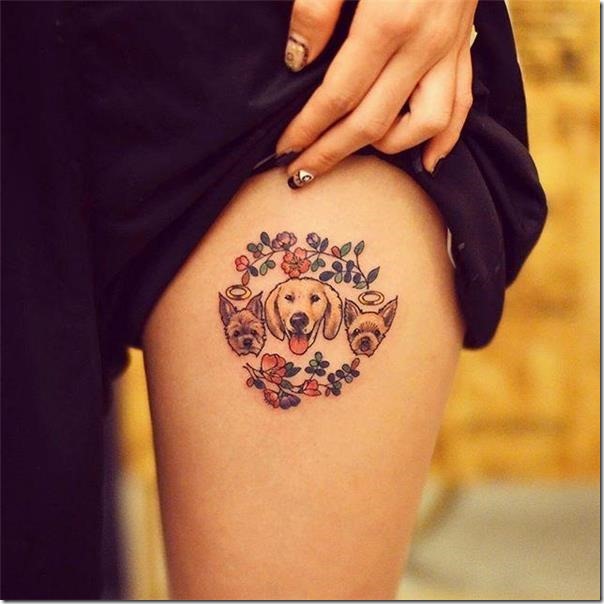 Tattoos for canine lovers