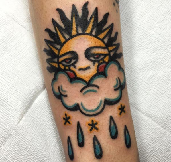 Solar Tattoos - 25 Concepts, Which means & Tattoo Designs