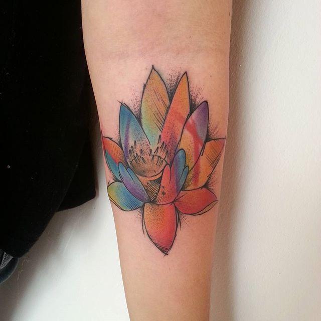 65 Stunning and Inspiring Lotus Flower Tattoos