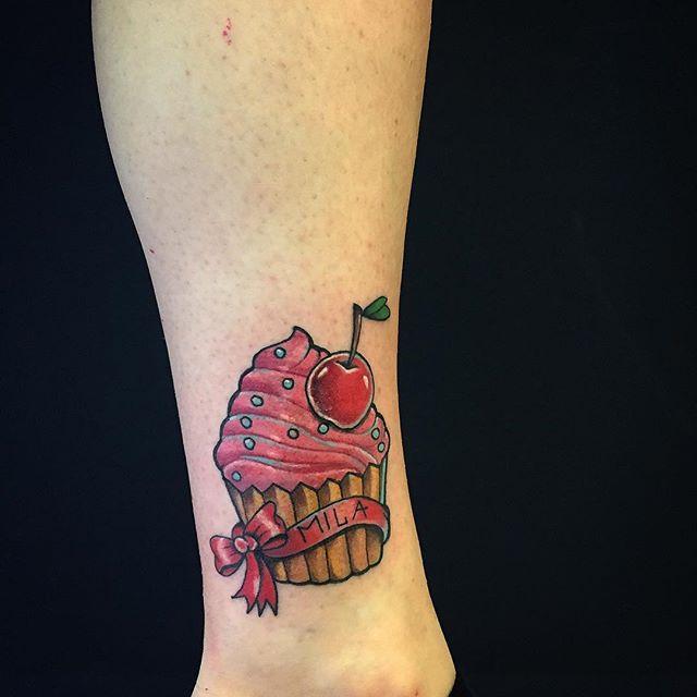 65 Cupcakes Tattoos