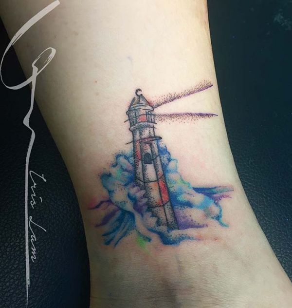 Lighthouse tattoo motifs, concepts and meanings