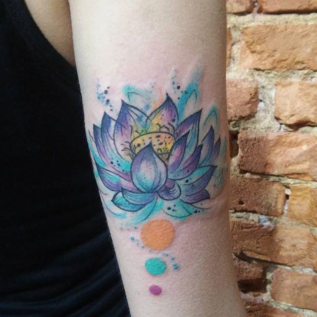 65 Stunning and Inspiring Lotus Flower Tattoos