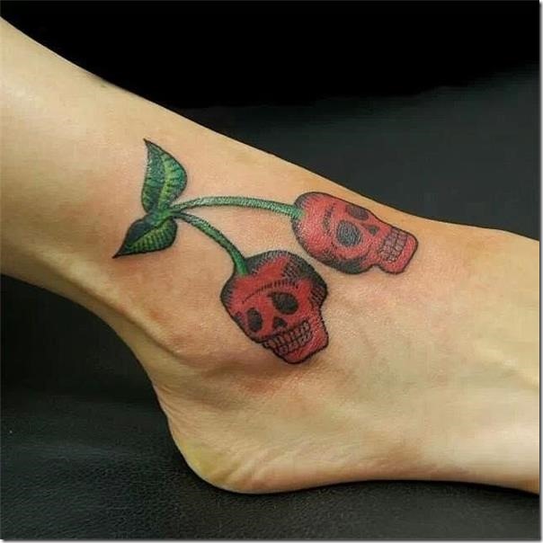 Superb and galvanizing cherry tattoos