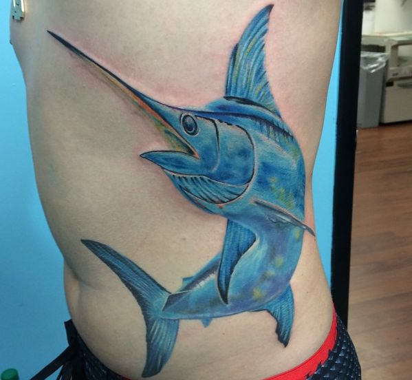 Swordfish Tattoos: meanings and concepts