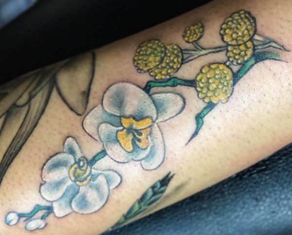 Orchid Tattoos - 25 Concepts, Meanings and Designs