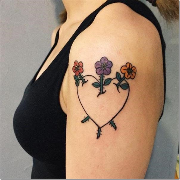 70 inventive flower tattoo recommendations and get impressed