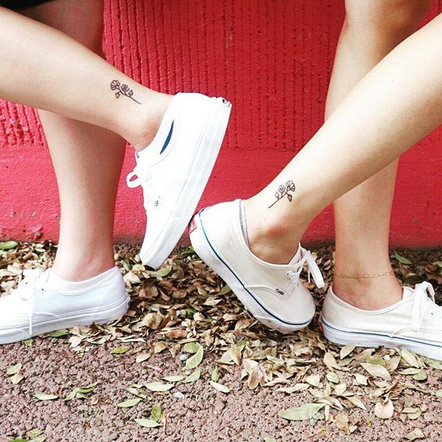 80 Tattoos of friendship for many who share confidences