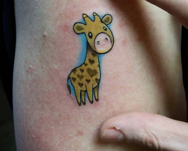 Giraffe Tattoo - Its Which means and 26 Concepts