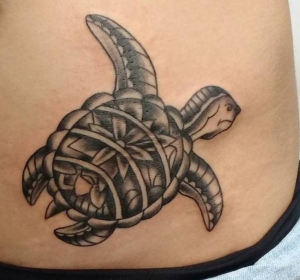 25 turtles tattoo concepts: photos and meanings