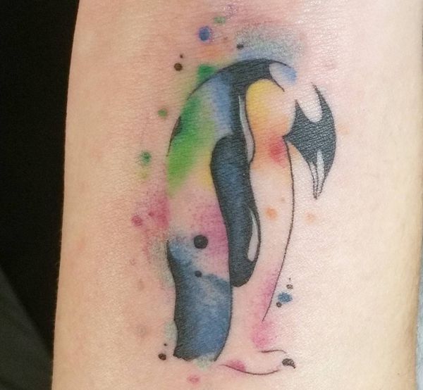 Penguin Tattoo - 22 cute concepts with which means