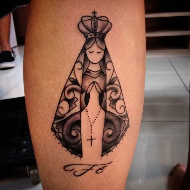 60 Tattoos of Our Woman Aparecida for individuals who have religion and hope