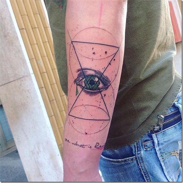 Eye tattoos