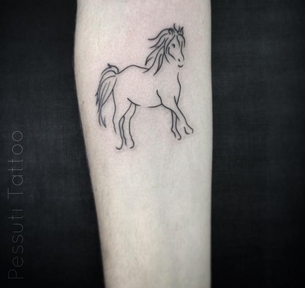 Horse Tattoo Designs with Meanings - 35 Concepts
