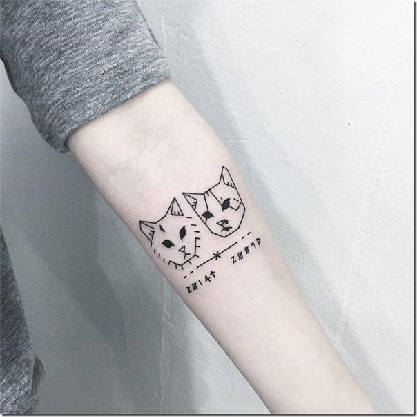 Tattoos for cat lovers