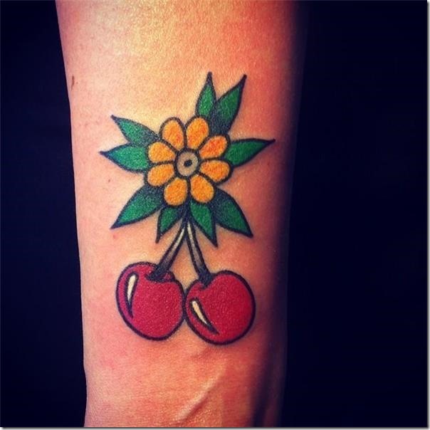 Superb and galvanizing cherry tattoos