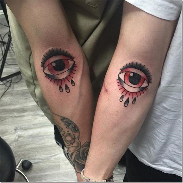 Eye tattoos