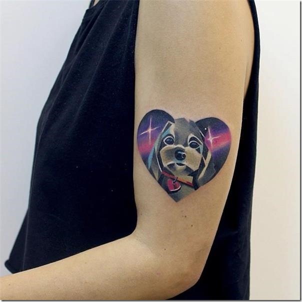 Lovely and Inspiring Coronary heart Tattoos