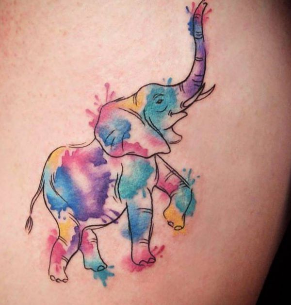 30 excellent elephant tattoos and their that means