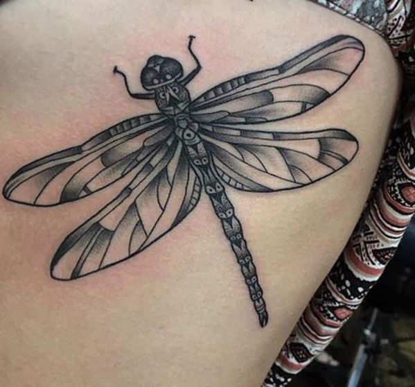 27 great dragonfly tattoos and their that means