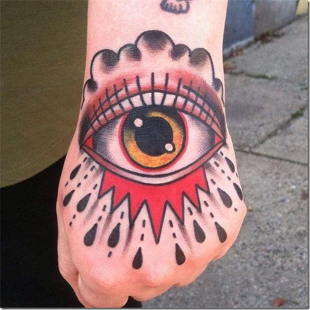 Eye tattoos