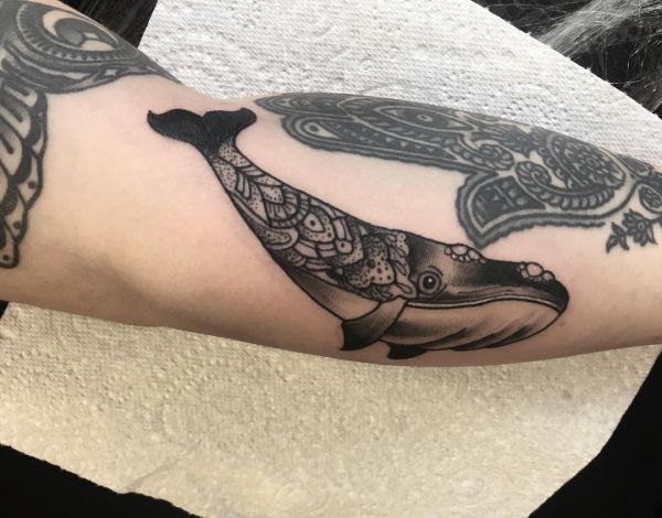 Whale tattoos and their meanings