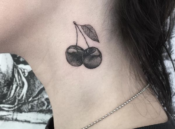 Cherry Tattoo - Which means of the motives and funky designs