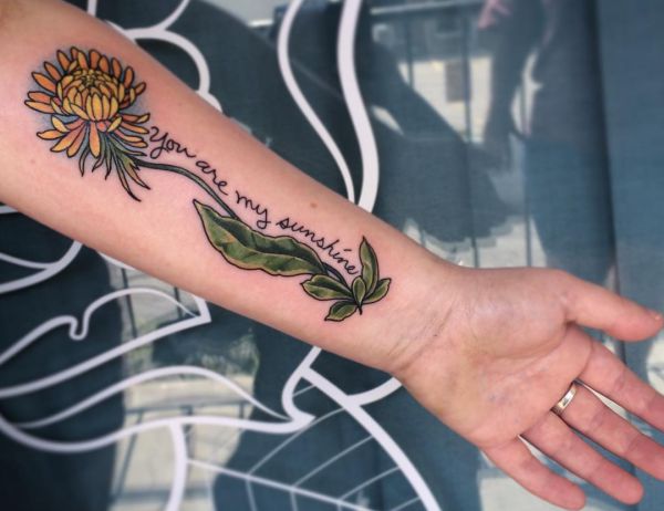 Dandelion (dandelion) tattoo - that means and 20 cool designs