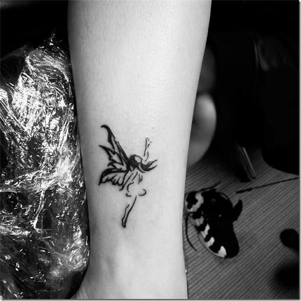 Lovely and galvanizing fairy tattoos