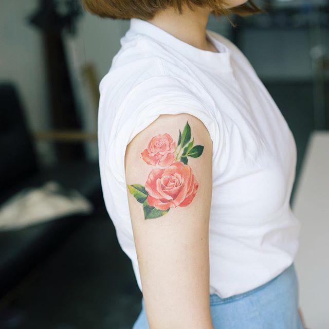 70 Tattoos of flowers