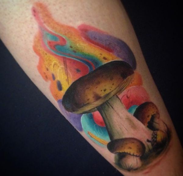 Mushroom Tattoos: 20 concepts with which means