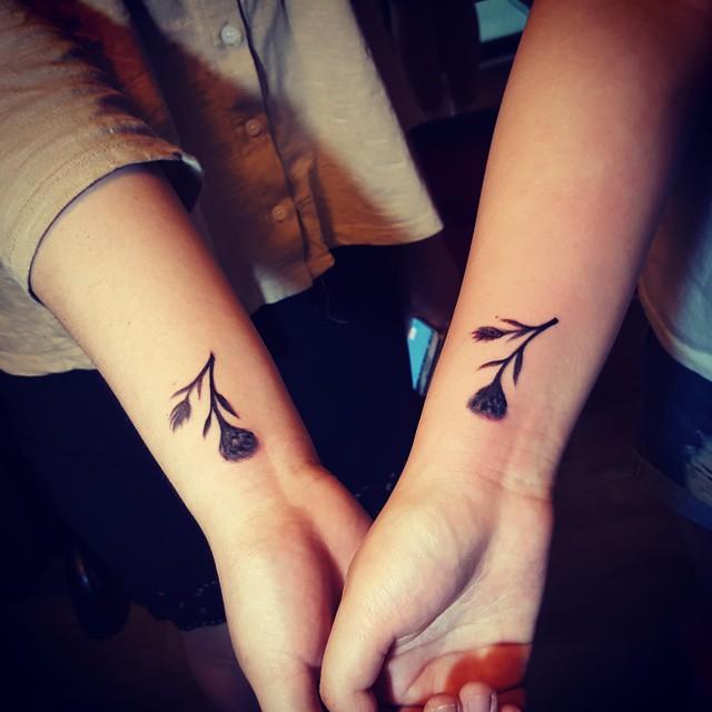 80 Tattoos of friendship for many who share confidences