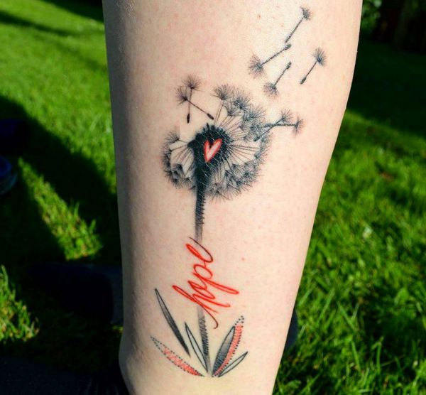 Dandelion (dandelion) tattoo - that means and 20 cool designs