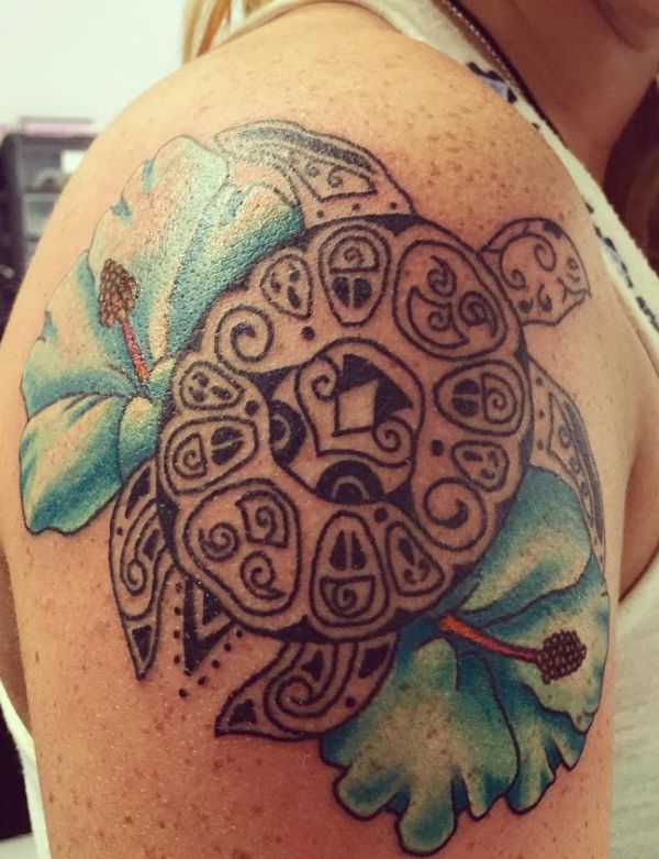 25 turtles tattoo concepts: photos and meanings