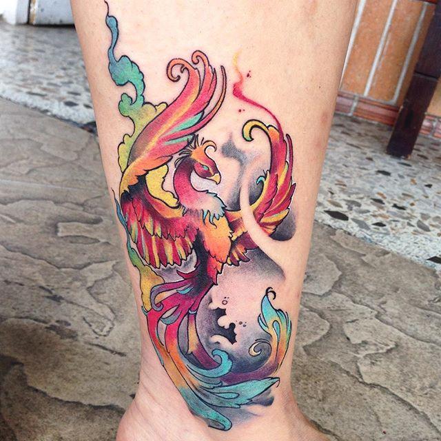 55 Stunning and provoking phoenix tattoos