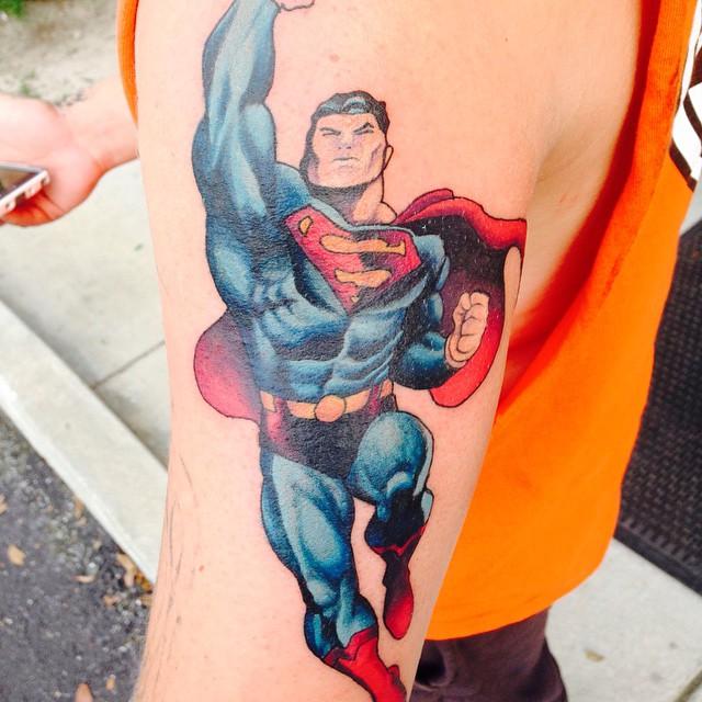 60 Superman Tattoos