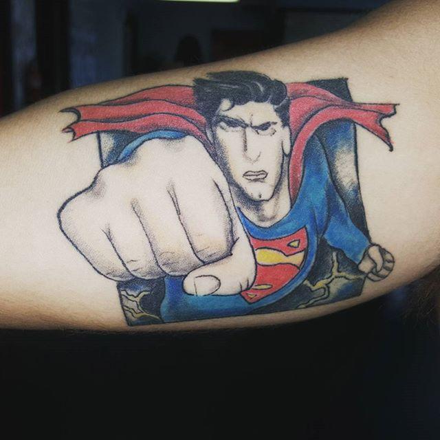 60 Superman Tattoos