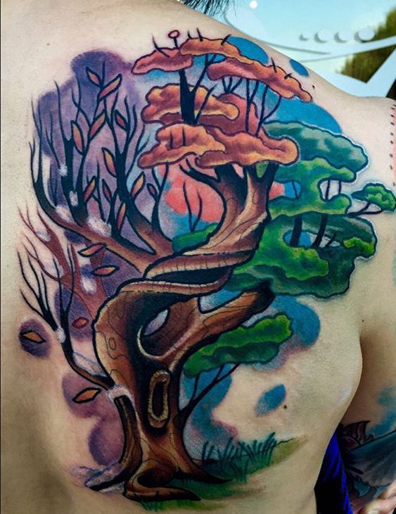 Tree Tattoo - Its That means and 40 Nice Design Concepts