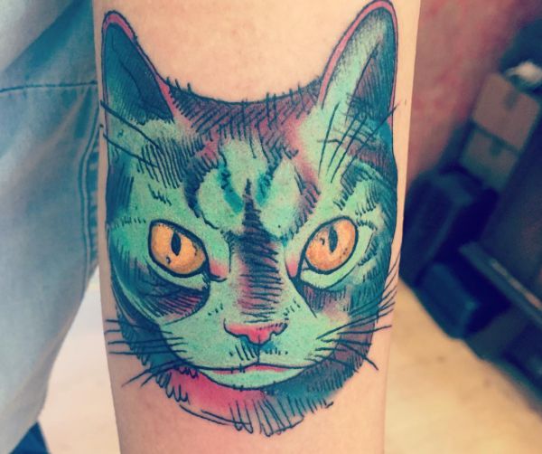 30 Katzen Tattoo-Konzepte mit Bedeutungen