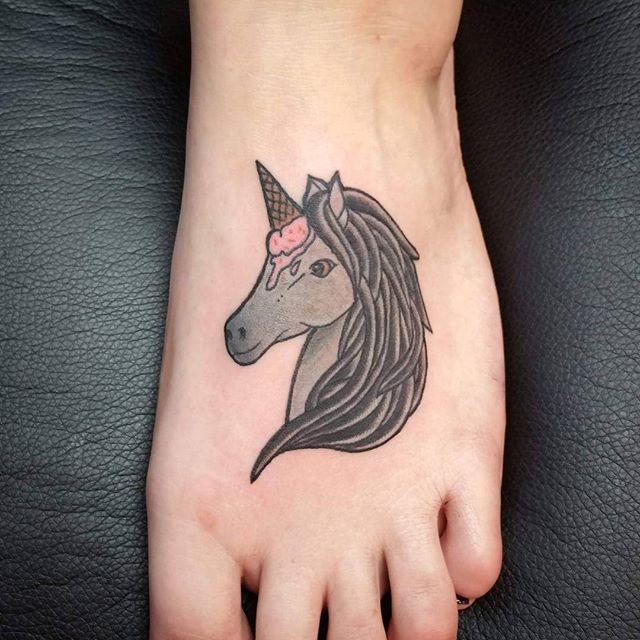 70 Unicorn Tattoos (probably the most stunning pictures!)