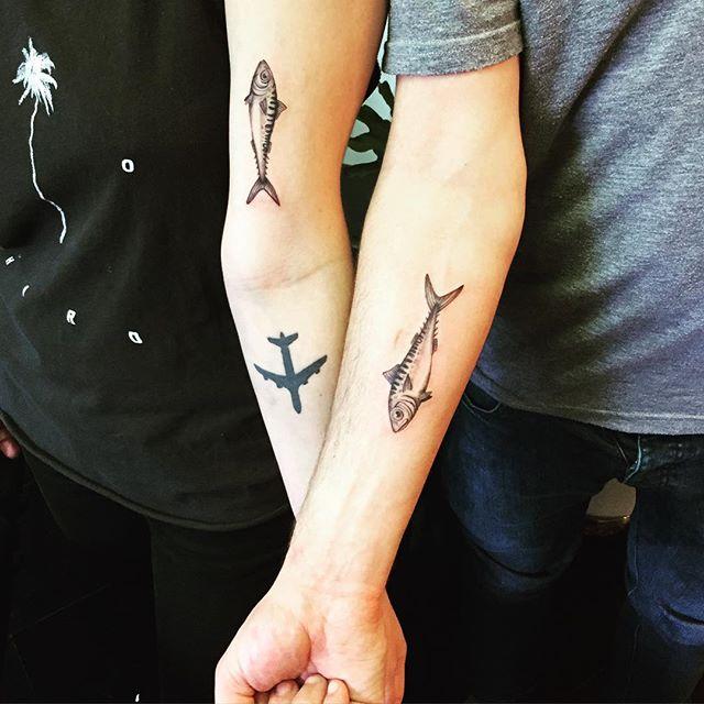 80 Tattoos of friendship for many who share confidences