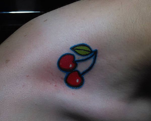 Cherry Tattoo - Was bedeutet, der Motive und funky Designs