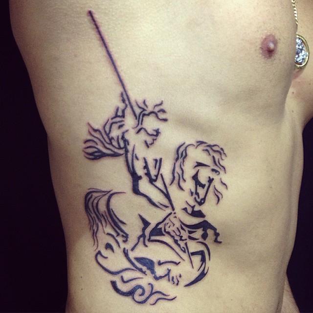 50 Tattoos of Saint George