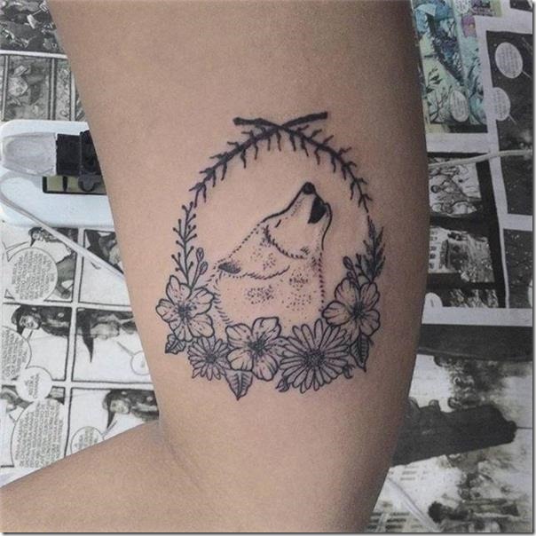 Wolf tattoos that impress anybody