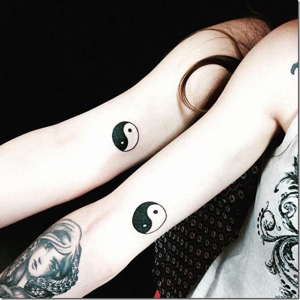 Tatuagens of yin yang