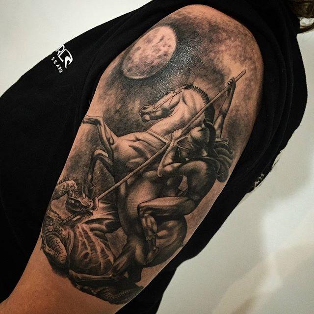 50 Tattoos of Saint George