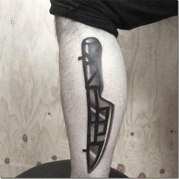 Males's Tattoos on the Leg (finest pictures!)