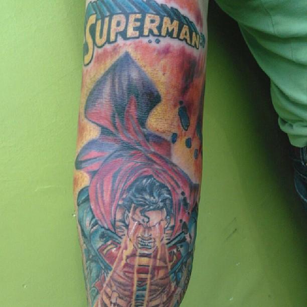 60 Superman Tattoos