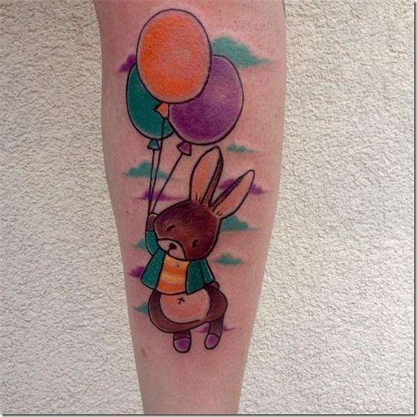 Stunning and galvanizing rabbit tattoos