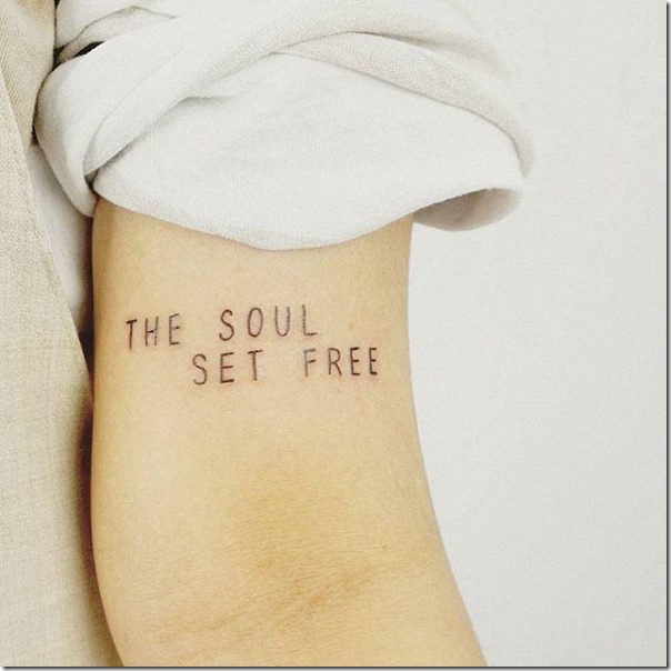 120 particular Phrase Tattoos and discover the inspiration