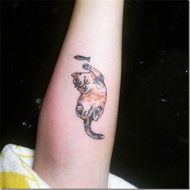 Tattoos for cat lovers